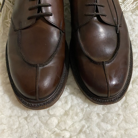 SOLD Men's Church's brown lace up dirby shoes - Picture 4 of 8